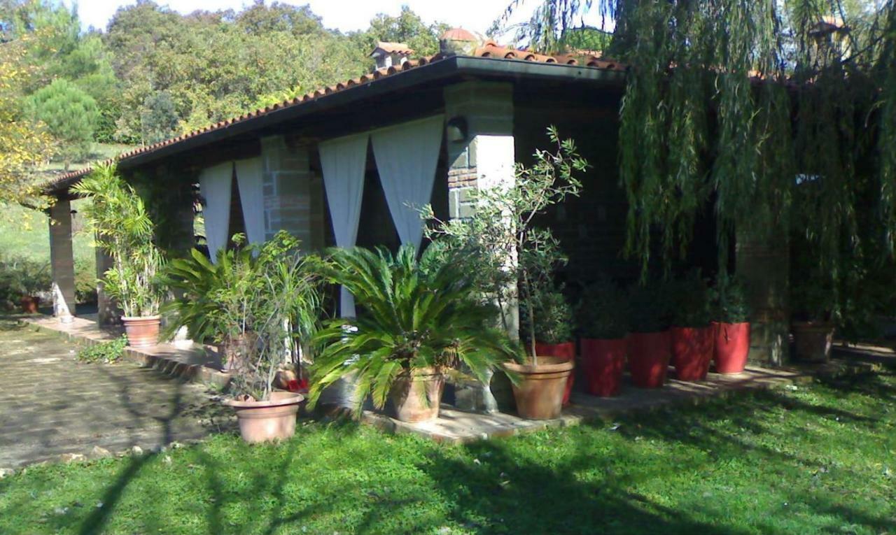 Villa Con Piscina Canale Monterano Eksteriør billede